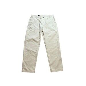 Lululemon Pant Mens Size 35 Relaxed Tapered Smooth Twill Trouser LM5AYES 35x29.5